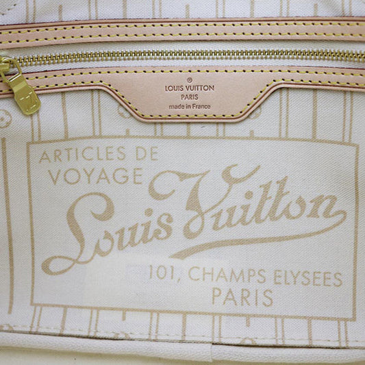 L N51110 Neverfull PM Shoulder Bag Damier Azur Canvas