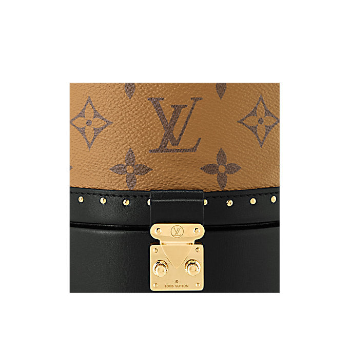 L Monogram REVERSE CANVAS PETIT