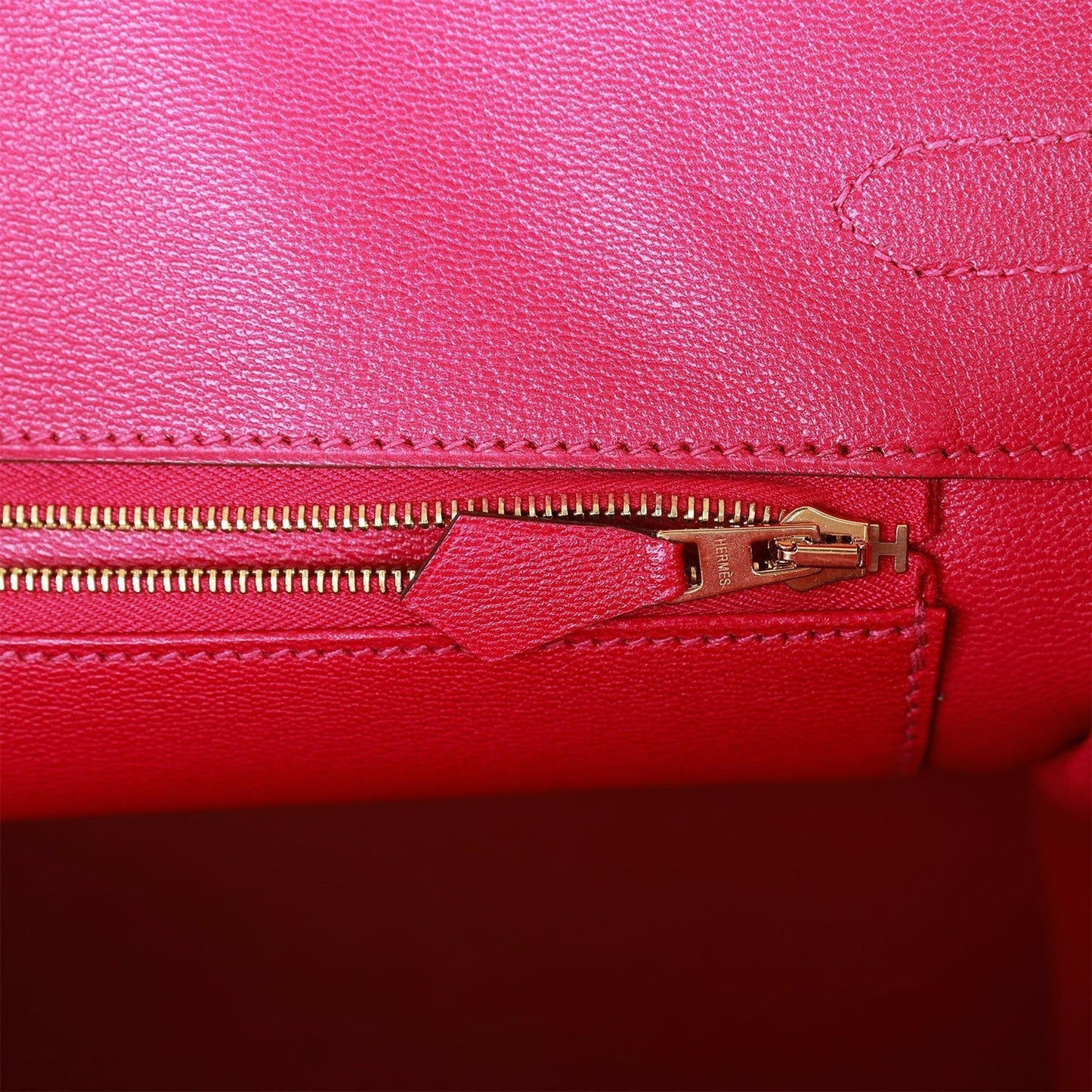 H Birkin 35 Rose Scheherazade Shiny Niloticus Crocodile Gold Hardware