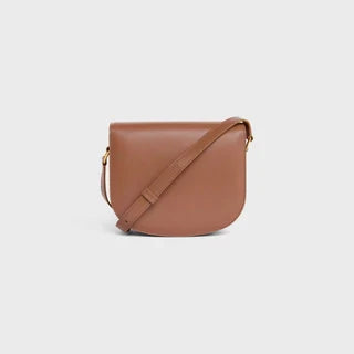 TEEN BESACE TRIOMPHE IN SHINY CALFSKIN BRONZE