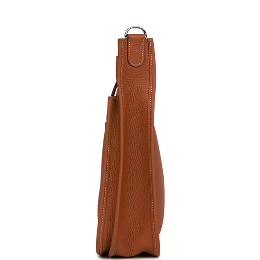 H Evelyne III PM Clemence silver Hardware