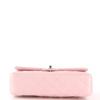 CC Classic Double Flap Bag Quilted Iridescent Calfskin Medium