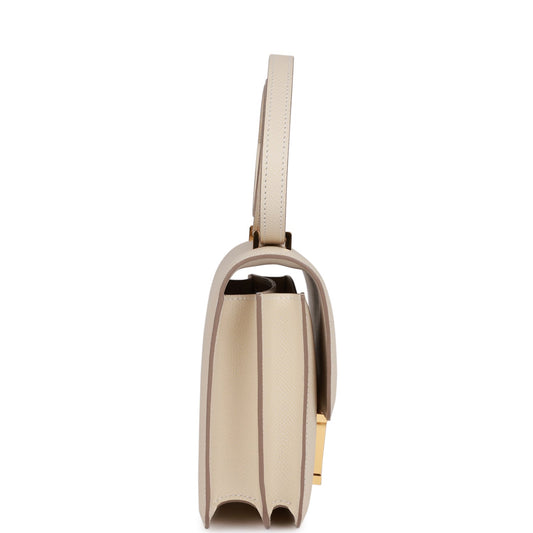H Constance 1-18 Craie Epsom Gold Hardware