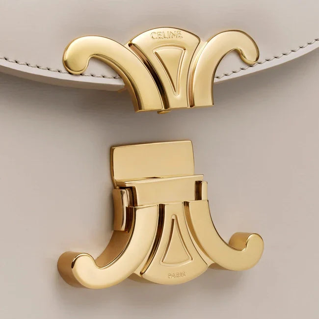 TEEN BESACE TRIOMPHE IN SHINY CALFSKIN TRENCH