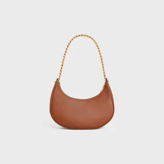 MEDIUM AVA CHAIN IN SMOOTH CALFSKIN TAN