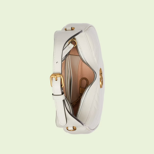 GG Marmont half-moon-shaped mini bag