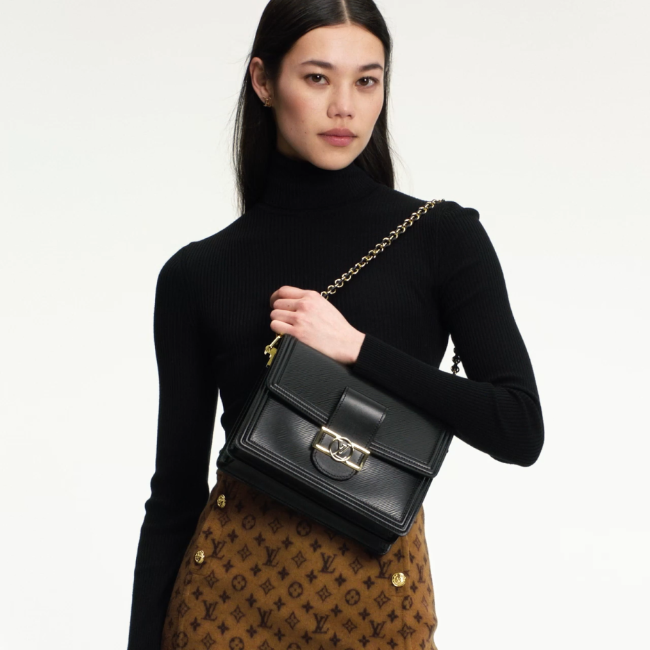 L Dauphine NV MM in Black