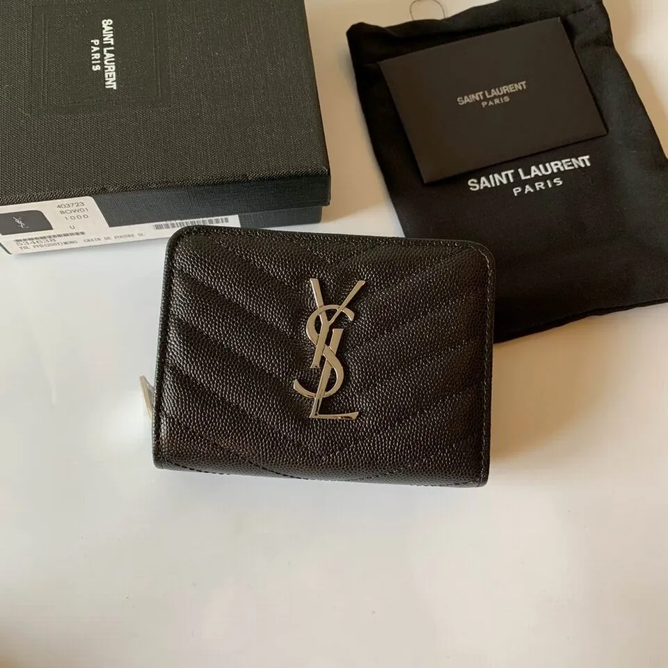 Y wallet black SIZE:12x10x3CM 14