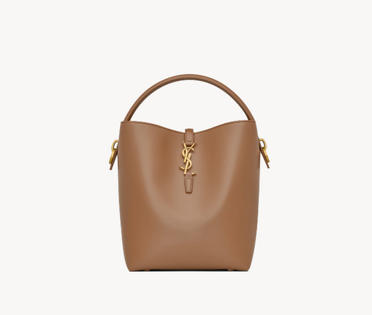 Y LE 37 IN SHINY LEATHER BAG