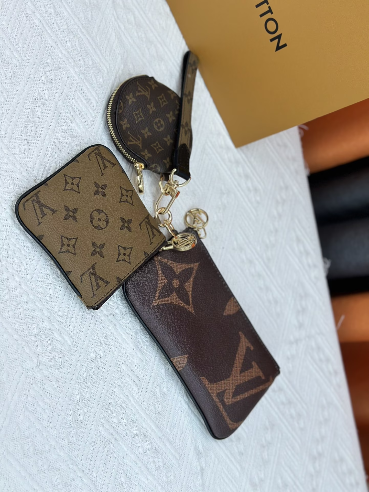 Louis new arrival M68756 TRIO wallet