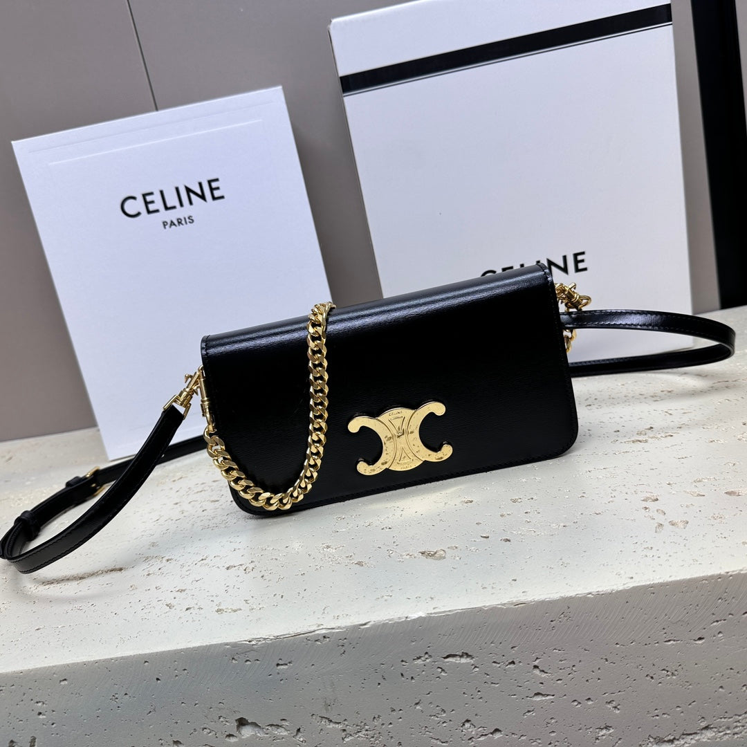 Celine Trompie Trapaze Da Calfskin 20cm