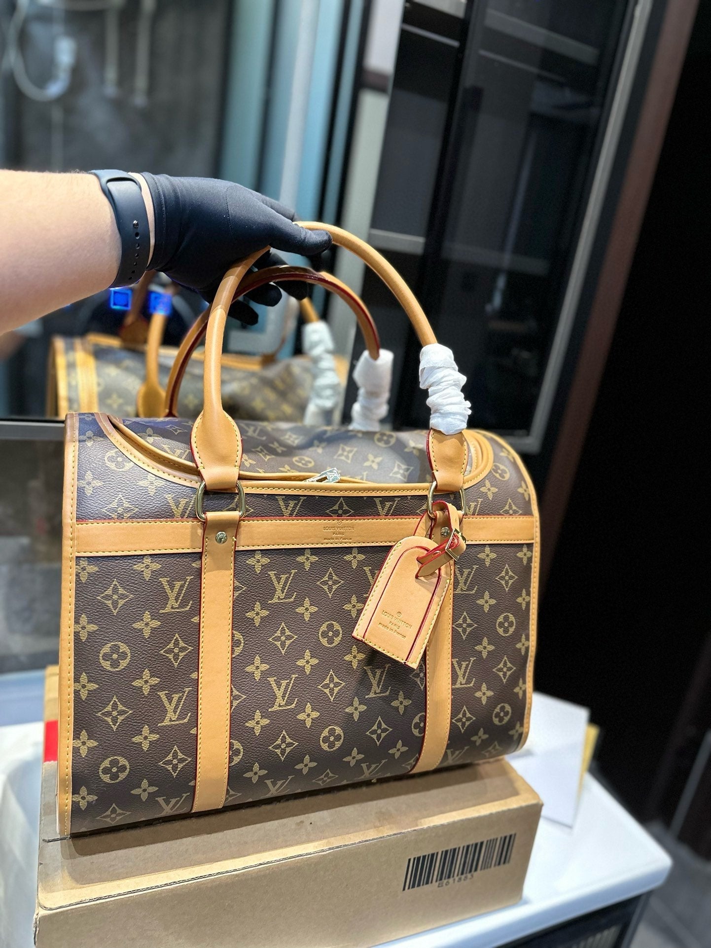 Louis new arrival pet bags size: 39*20*32 cm