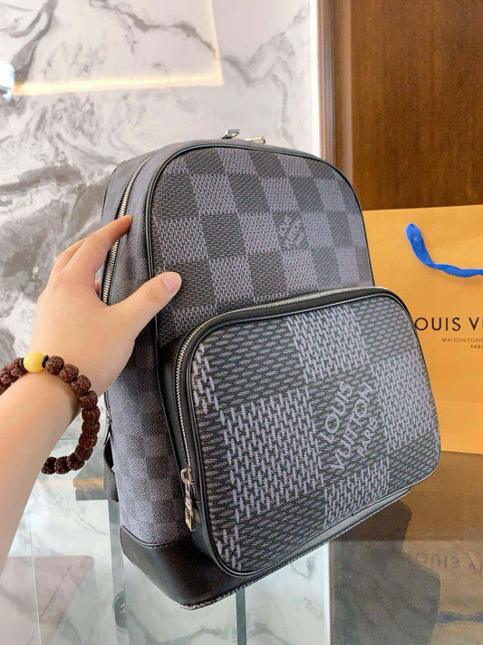 Louis × NIGO new arrival men backpack bag size: 38-29-13cm
