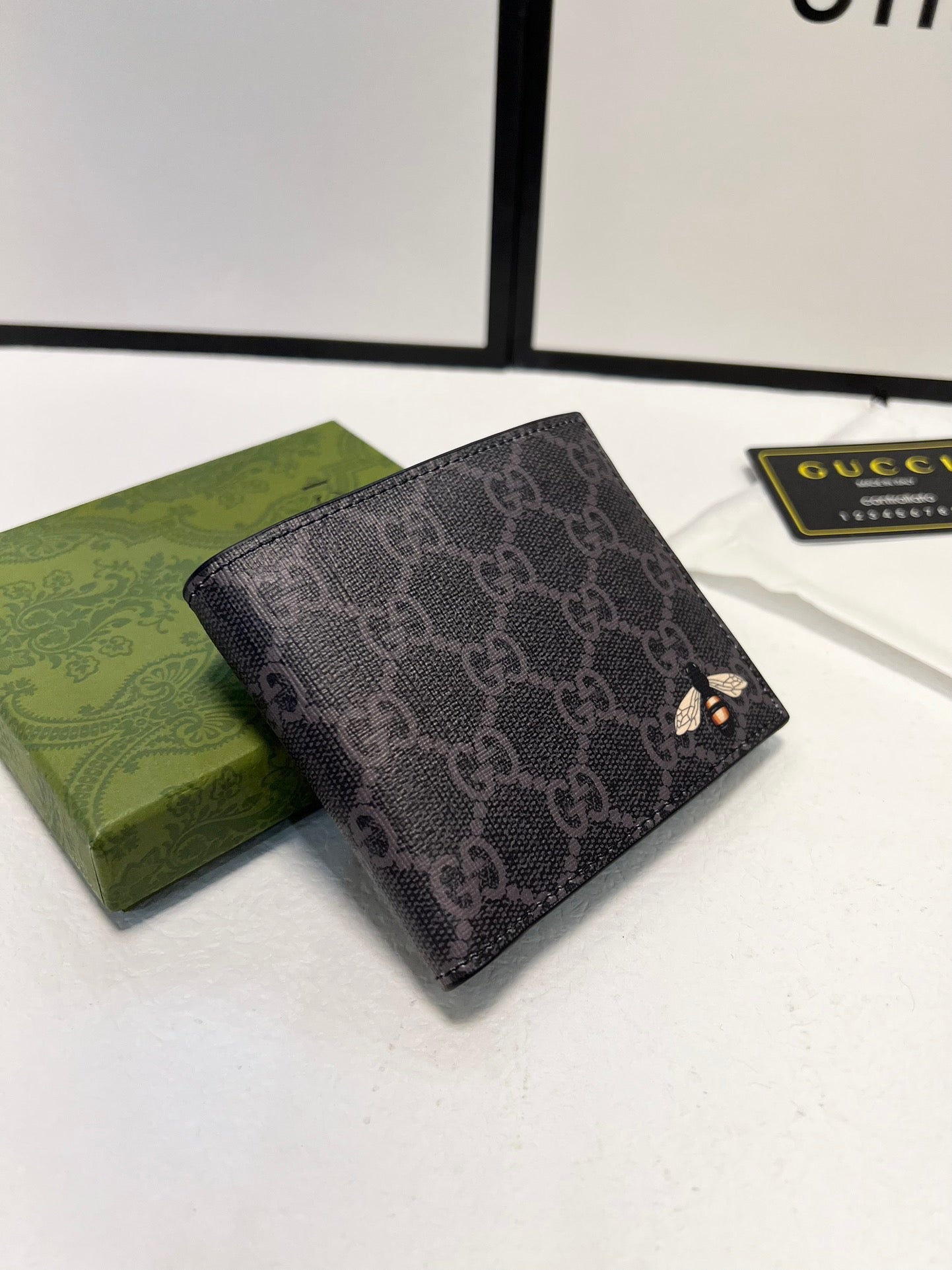 Gg new arrival wallet 451268 size:11*10 cm