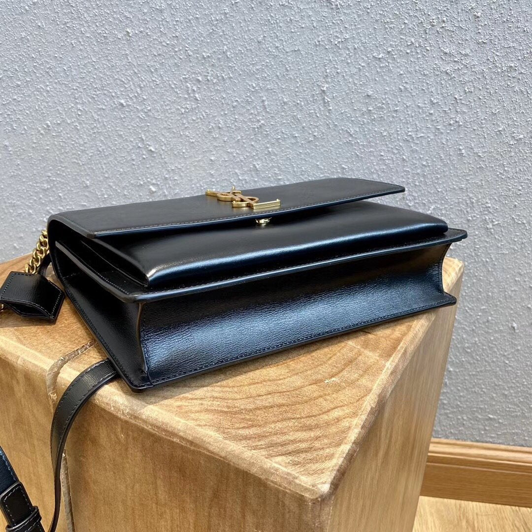 Y MEDIUM SUNSET SATCHEL IN SMOOTH LEATHER