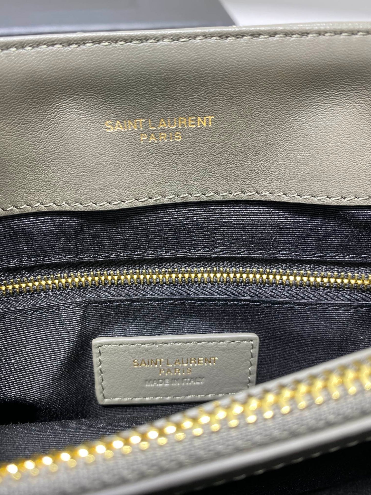 Y Loulou Medium Chain Bag In Y Leather