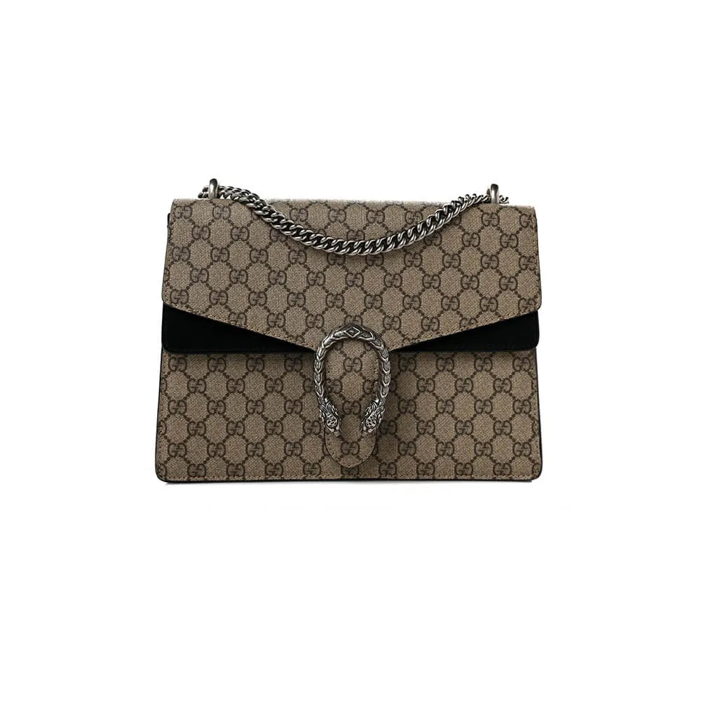GG Supreme Medium Dionysus Shoulder Bag