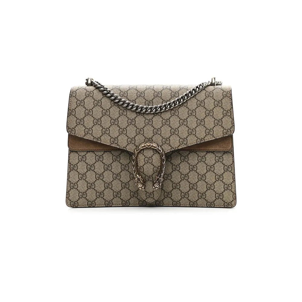 GG Supreme Medium Dionysus Shoulder Bag
