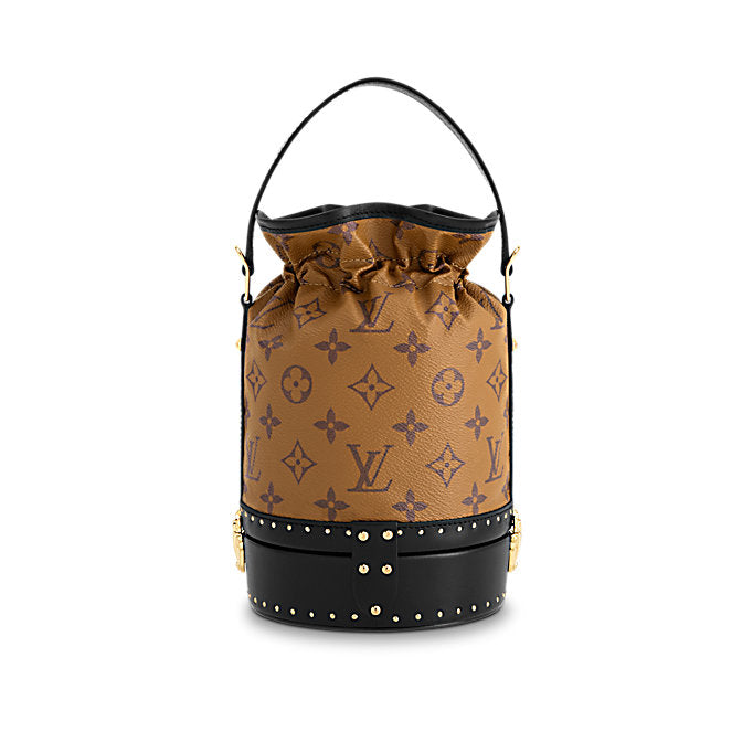 L Monogram REVERSE CANVAS PETIT