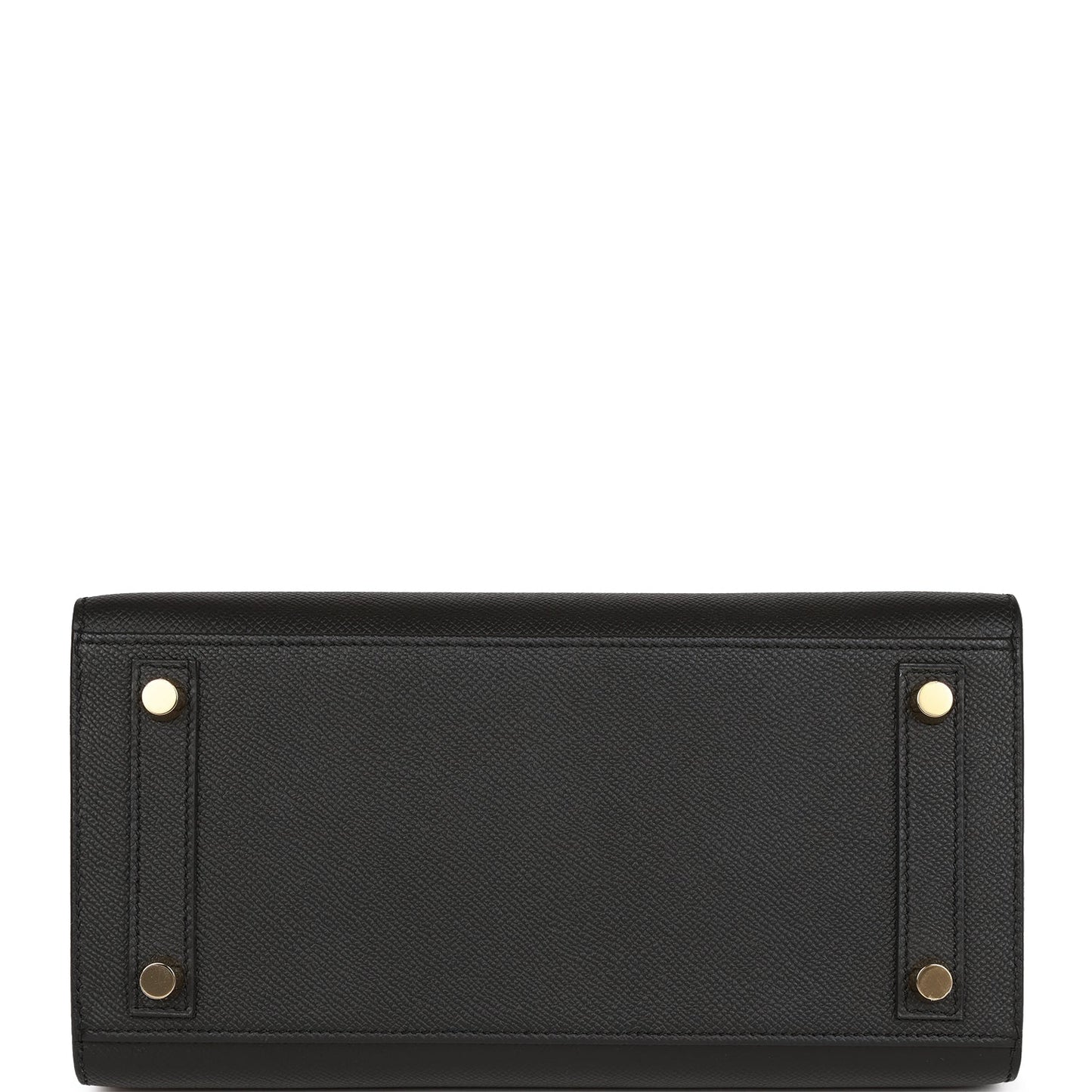 H Birkin Sellier 25 Black Epsom Gold Hardware
