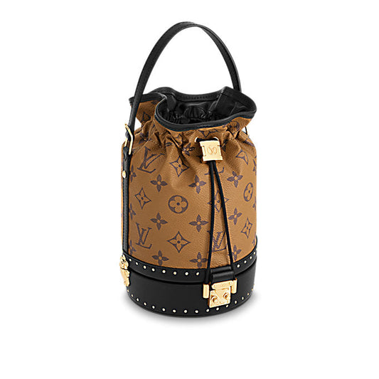 L Monogram REVERSE CANVAS PETIT