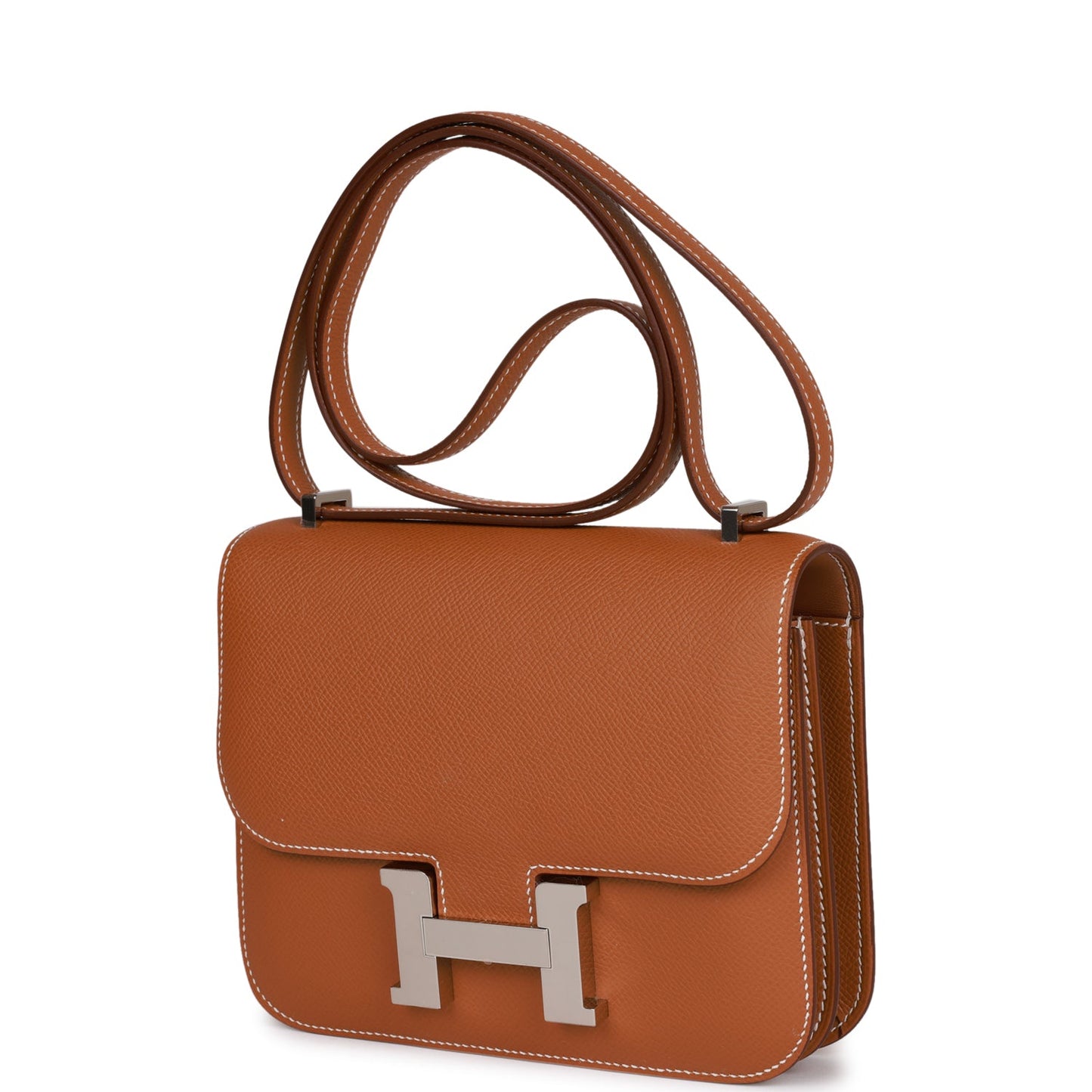 H Constance 18 Gold Epsom Palladium Hardware