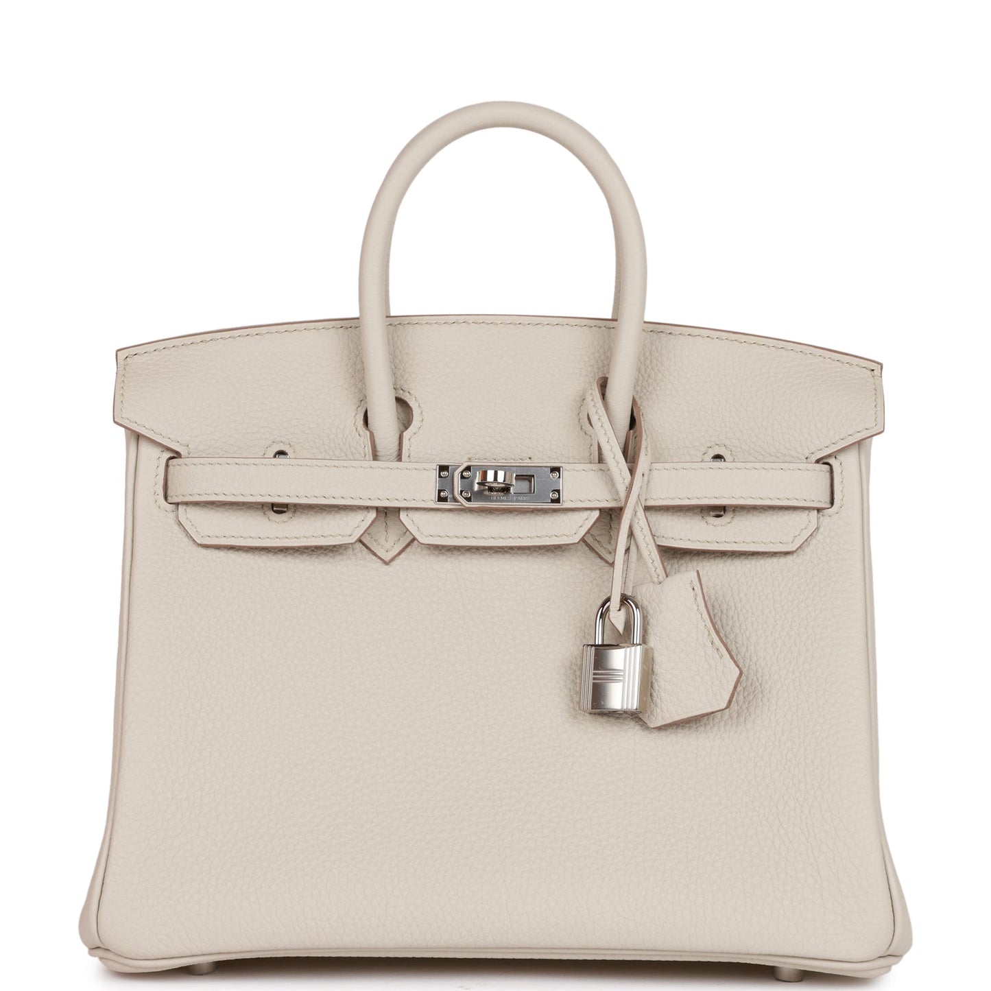 H Birkin 25 Beton Togo Palladium Hardware