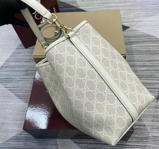 Emblem Bucket Bag