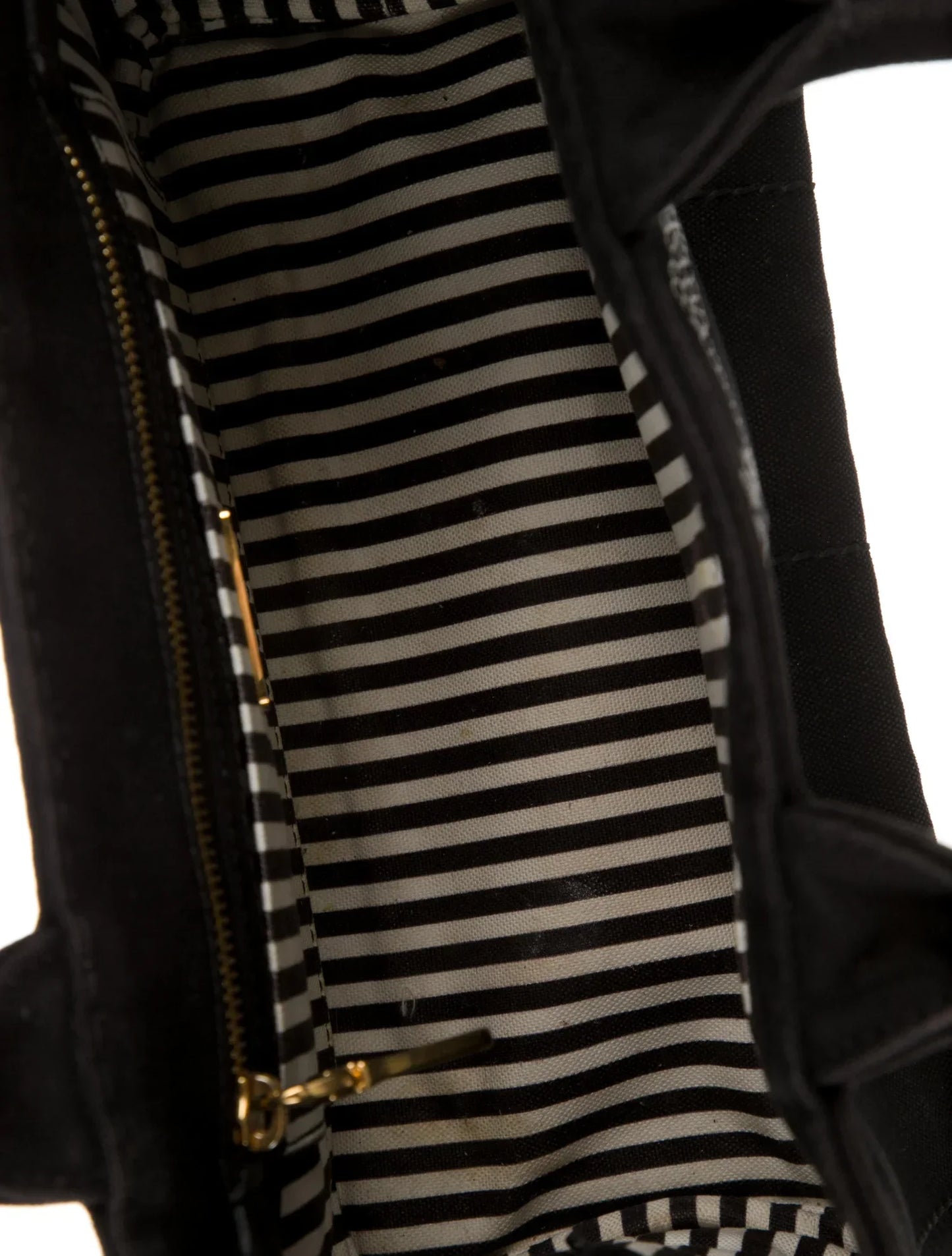 PP Small Cotton Canvas Tote in Black
