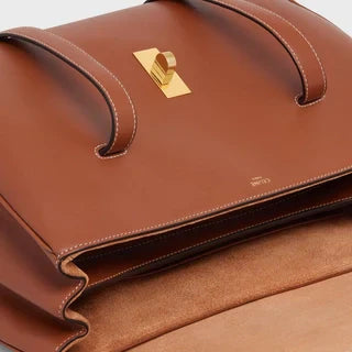 MEDIUM SOFT 16 BAG IN SMOOTH CALFSKIN TAN