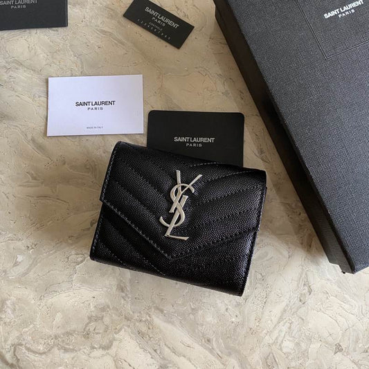Y  wallet black  SIZE:12.5x10x2.5CM  07
