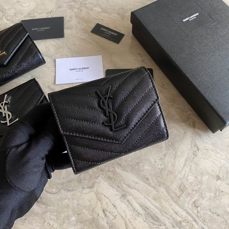 Y  wallet black  SIZE:12.5x10x2.5CM  07