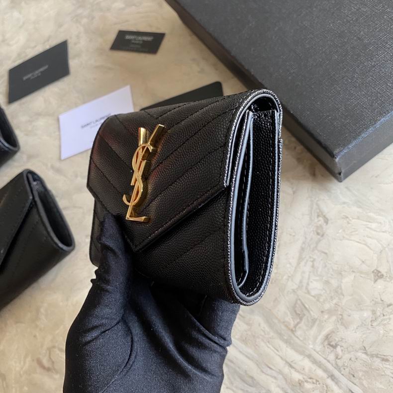 Y  wallet black  SIZE:12.5x10x2.5CM  07