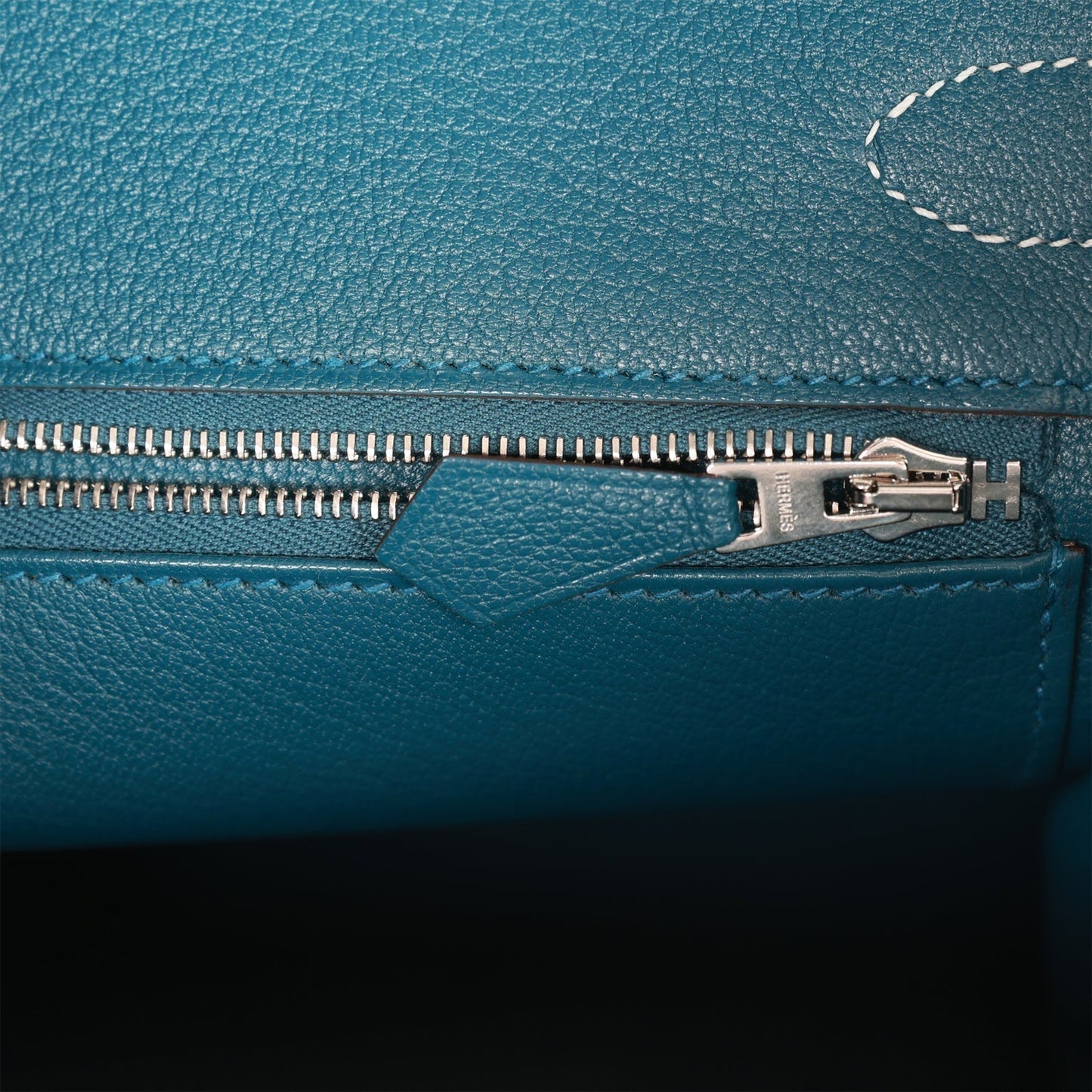 H Special Order (HSS) Birkin 30 Gris Perle Verso Chevre Brushed Palladium Hardware