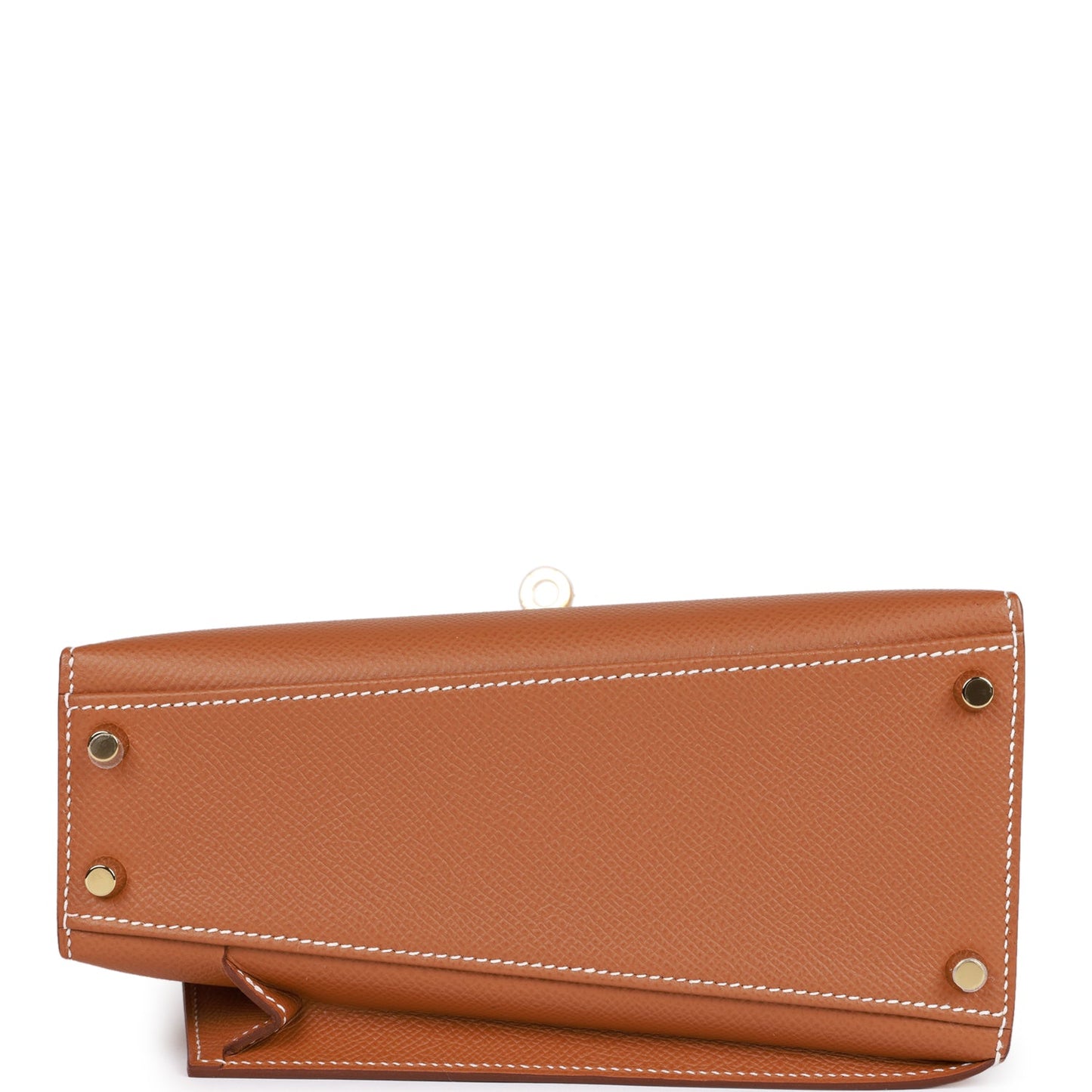 H Kelly Sellier en Desordre 20 Gold Epsom Gold Hardware