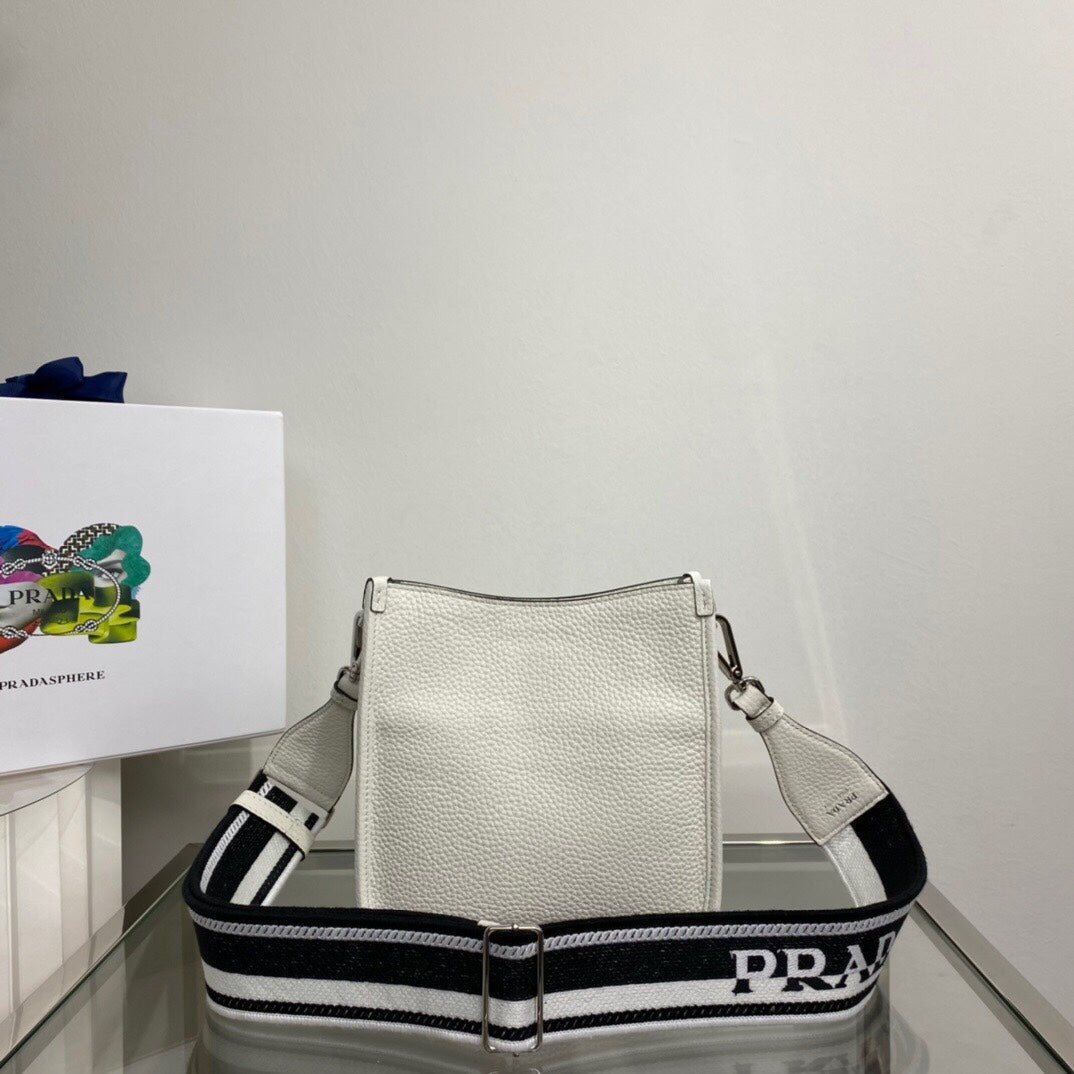 Pra Mini Shoulder Bag White For Women, Women's Bags 7.9in/20cm
