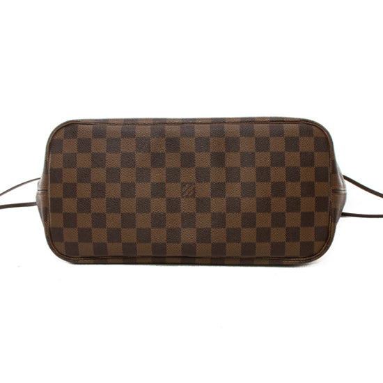 L N51105 Neverfull MM Shoulder Bag Damier Ebene Canvas