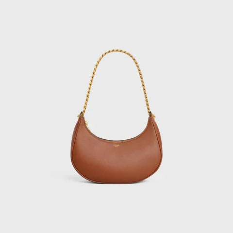 MEDIUM AVA CHAIN IN SMOOTH CALFSKIN TAN