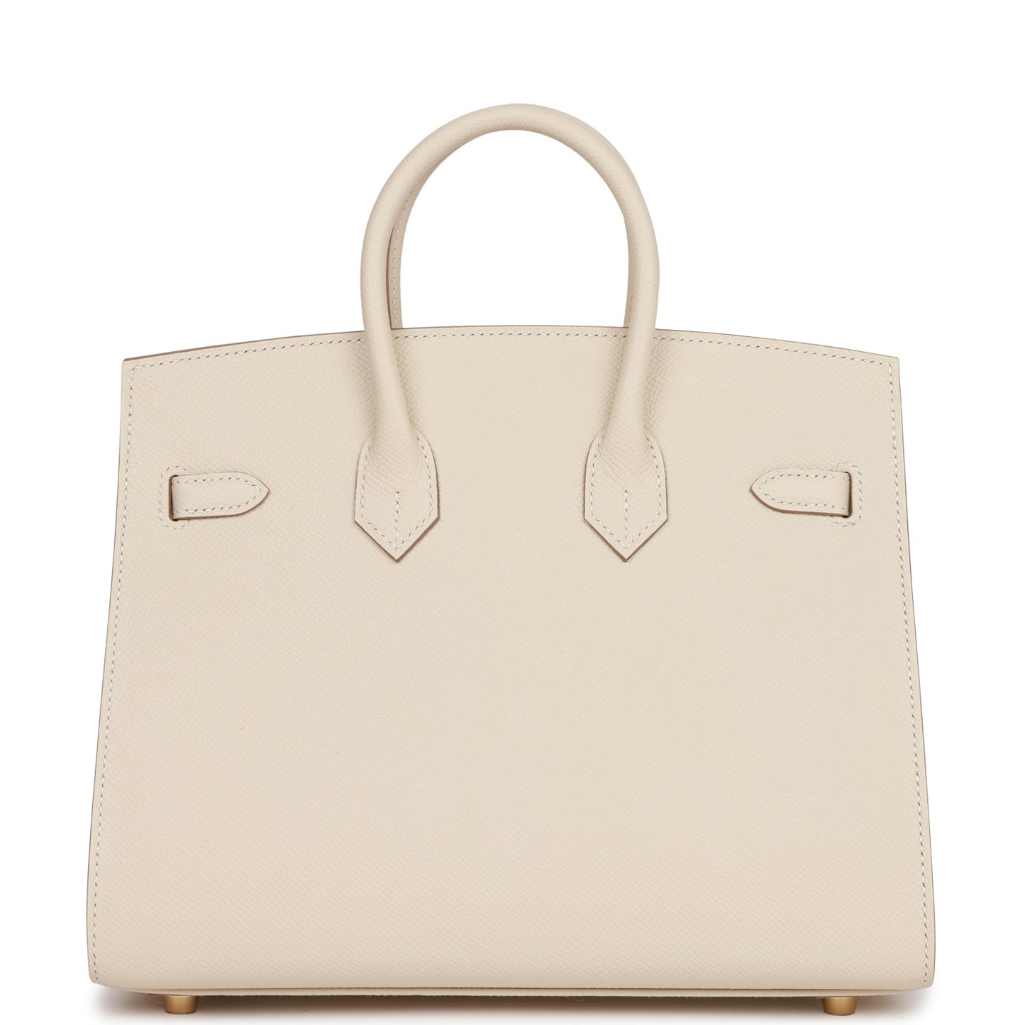 H Birkin Sellier 25 Craie Epsom Gold Hardware