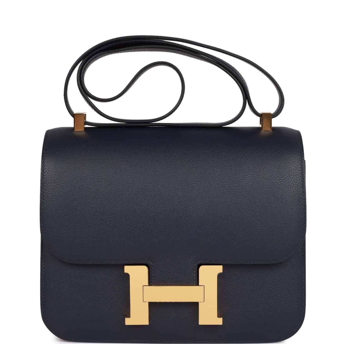 H Constance 24 Bleu Nuit Evercolor Gold Hardware