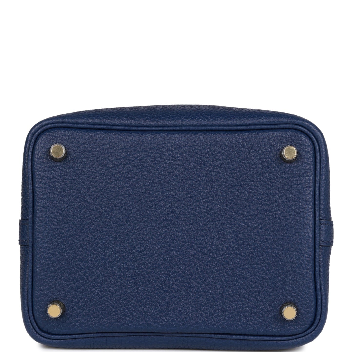 H Picotin Lock 18 Bleu Saphir Maurice Gold Hardware