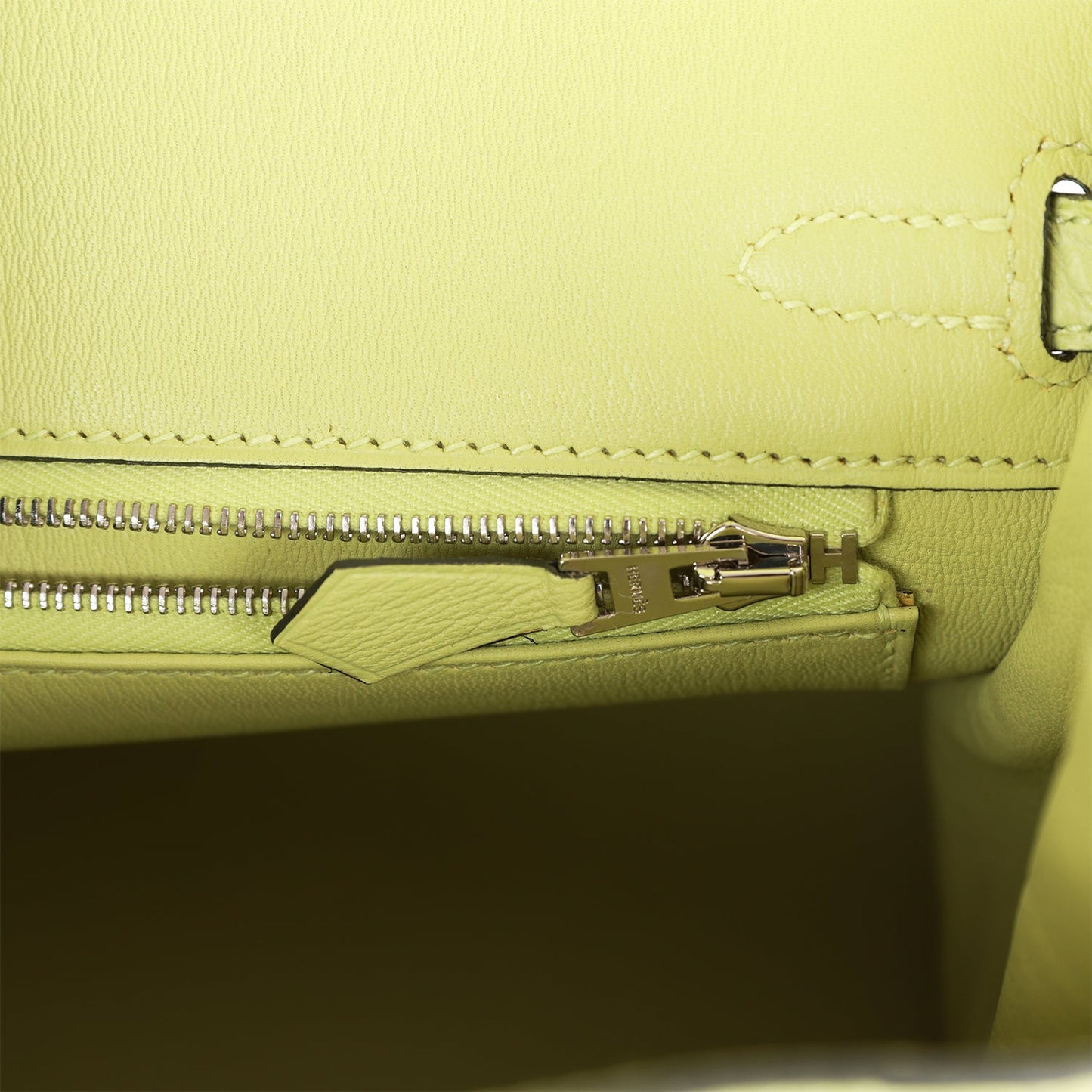 H Birkin 25 Jaune Bourgeon Matte Alligator Palladium Hardware