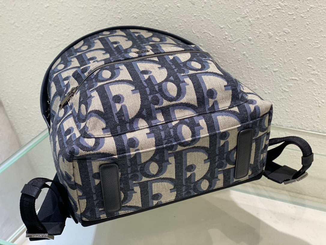 Dior Rider Backpack Bag Beige 30x42x15cm
