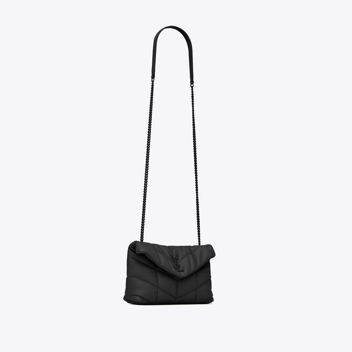 Y Puffer Toy Bag in Quilted Lambskin