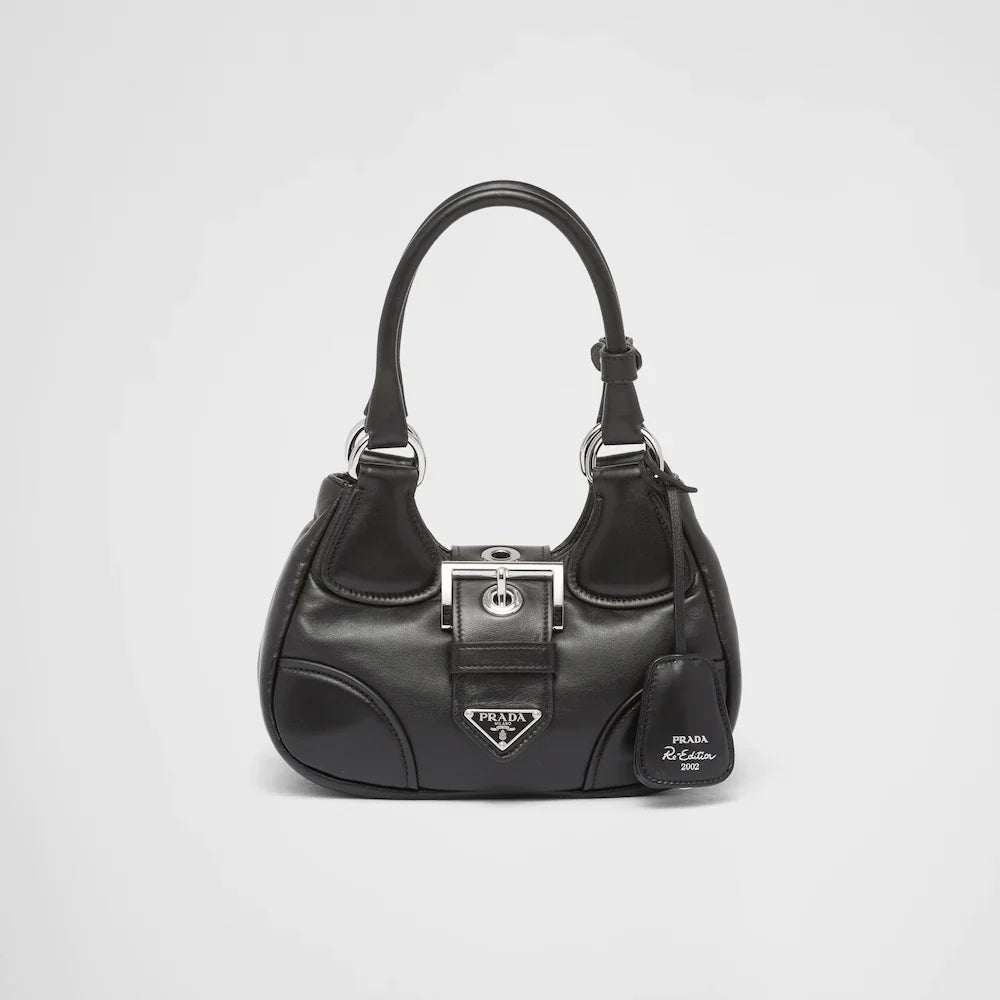 PP Moon padded nappa-leather bag - Black