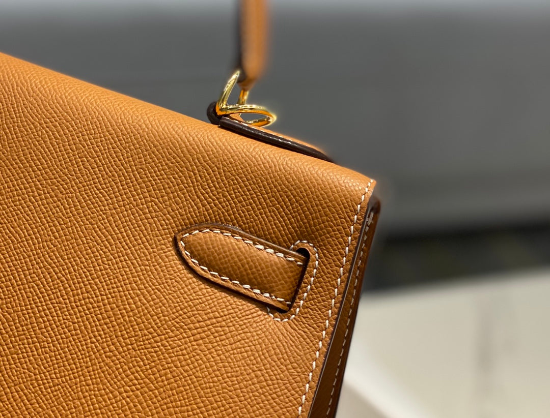 Hermès Epsom Kelly 25cm Hangbag