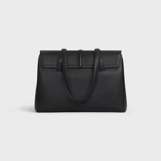 MEDIUM SOFT 16 BAG IN SUPPLE GRAINED CALFSKIN BLACK