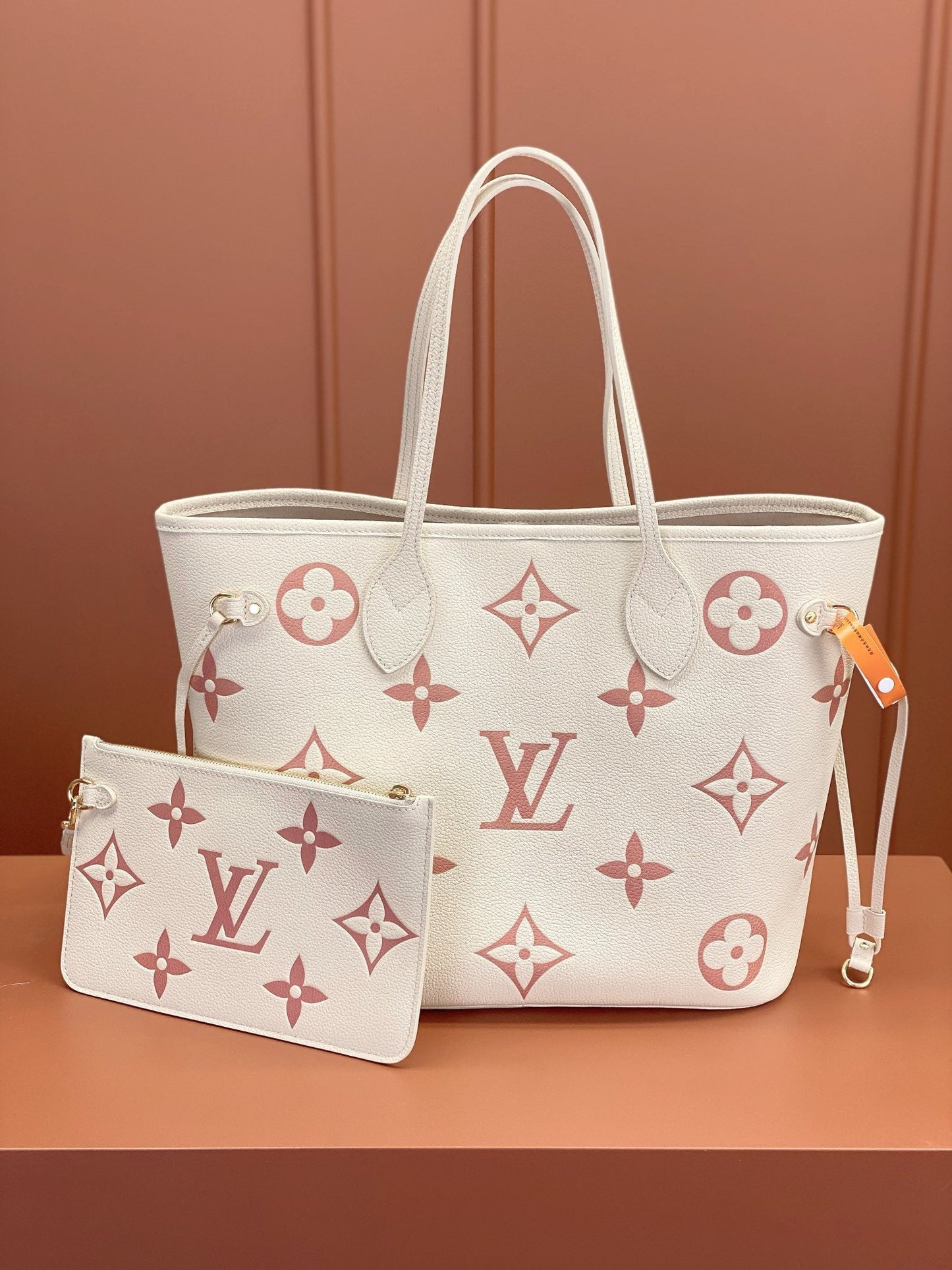 Louis Vuitton LV M21579 Neverfull MM Bag 31x28x14cm White