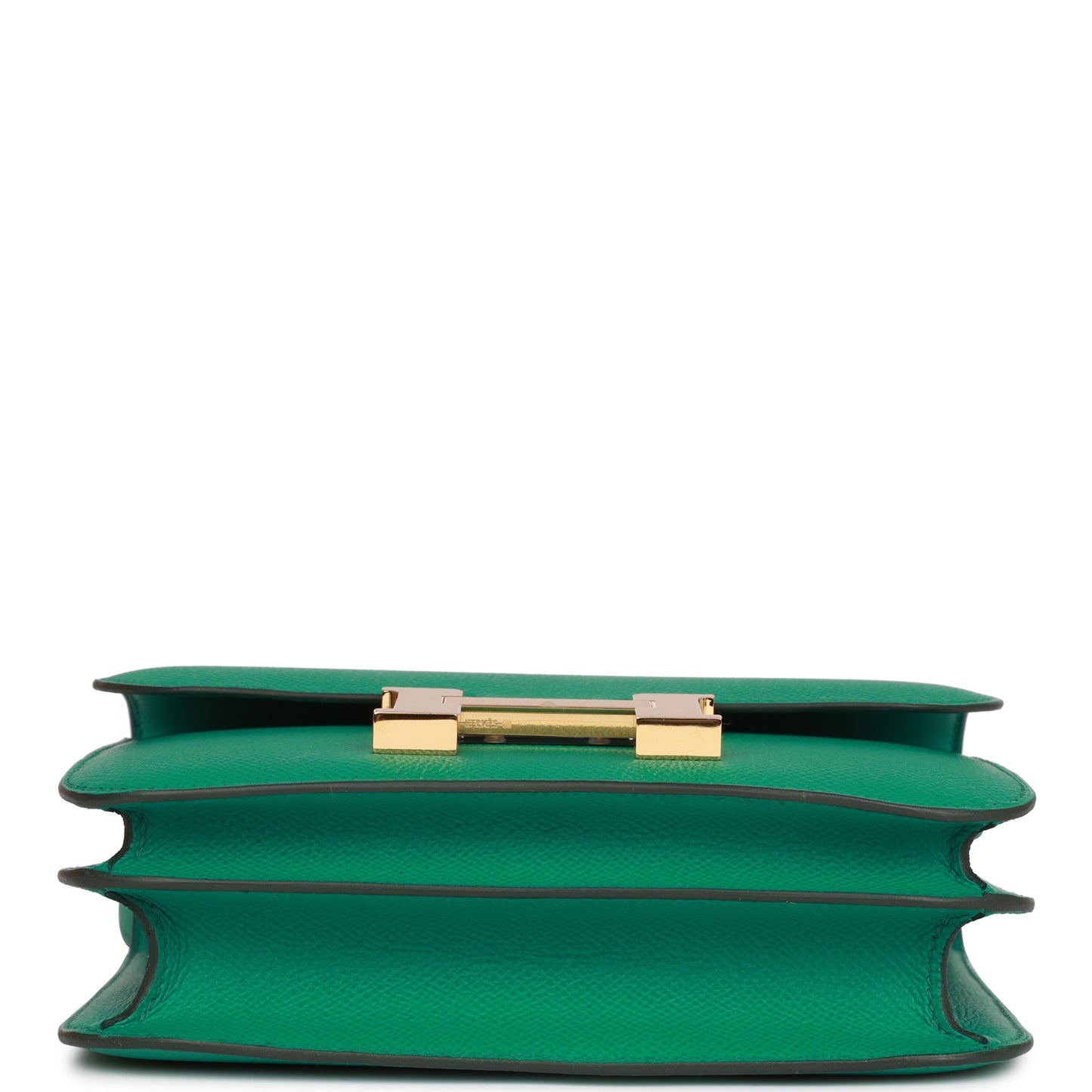H Constance 18 Vert Jade Epsom Gold Hardware