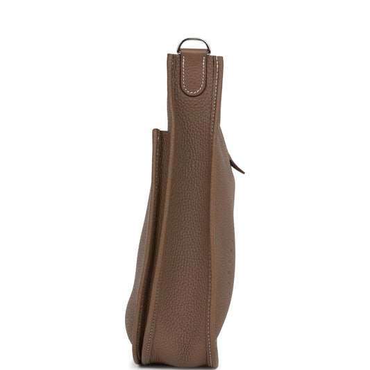 H Evelyne III PM Etoupe Clemence Palladium Hardware